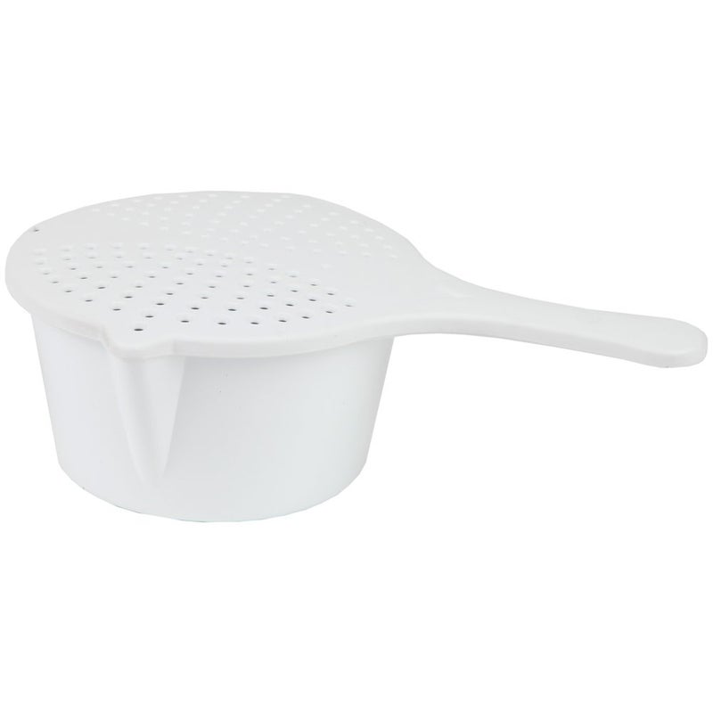 Home-X Microwave Cooking Pot with Strainer Lid - Microwave Steamer for Vegetables with Perforated Lid and Pouring Spout - Convenient, BPA-free Microwave Cookware for Macaroni and Vegetables - Image 1